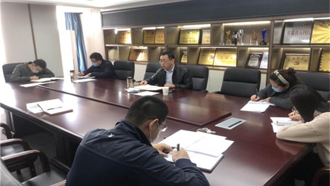 黨群工作部傳達(dá)學(xué)習(xí)公司一屆二次職代會(huì)、 經(jīng)營(yíng)工作會(huì)會(huì)議精神