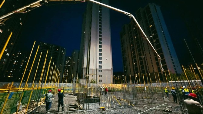 【“三抓三促”在行動】甘肅建投地產·金悅府項目四期9#樓主樓±0.000平口